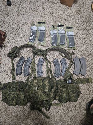 [WTS] Russian SSO SMERSH Rig with mags bundle, 5.45 Pmag bundle