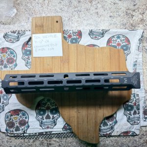 Midwest Industries MLOK gen 2 HG set.