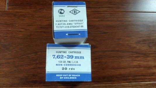 7.62x39 cartridge collectors here?