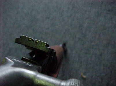 Yugo SKS Sight Leaf w/ Tritium Inserts