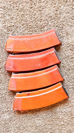 4 Bakelite 5.45x39 Magazines
