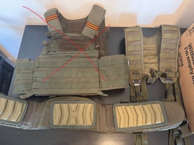 Warrior Pro Belt + Fat LP-2 Straps