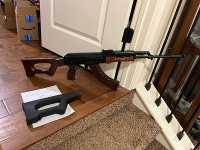 PKM Style Stock For 74style rear tang