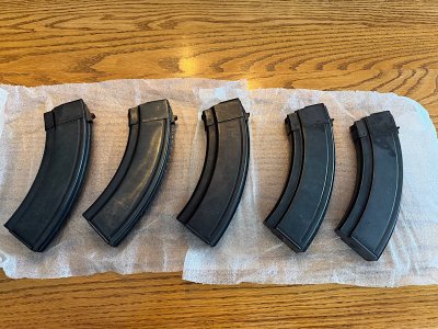 Lots of Mags. Russian Slabs, Hungarian Moon, China Flatbacks, East German, Bulgarian, Yugo BHO, Romy, Polish blued