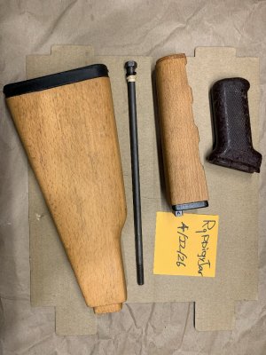 NOS Surplus YUGO M70 M90 Wood Furniture Set