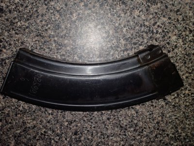 1 Russian slabside magazine 762x39 30 rd.