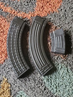 ARSENAL BULGARIAN CIRCLE 10 40RD MAGAZINE, MOLOT 40RD MAGAZINE, & CROATIAN 10RD MAGAZINE (H-190 ARMOR BLACK CERAKOTE)
