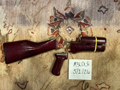Russian Red Wood Furniture Set