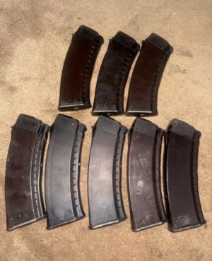 8 izhmash plum mags (2 left)
