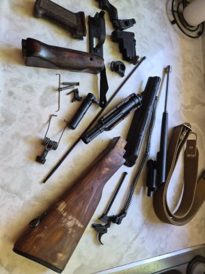 WTS/partial trade Russian Tula parts kit (needs trunnions, read description!)