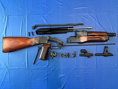 1970 Russian Izhevsk AKM Parts Kit (ШК6304) 100% OG