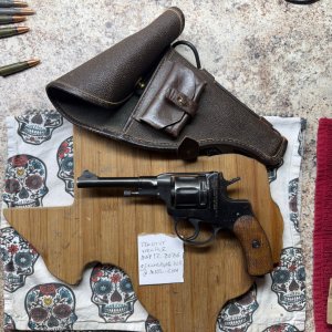 Izzy Nagant 1895 pistol 1930
