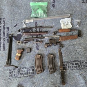 NK Type 68 Kit with Mags and Bayonet