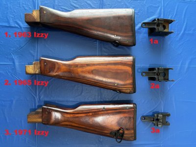 OG Izzy & Tula Stocks, Rear Trunnions