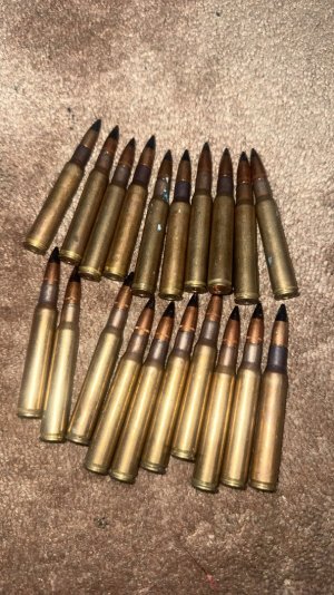 30-06 AP black tip 20 rounds 100$ shipped