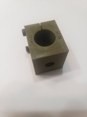 Gas port jig