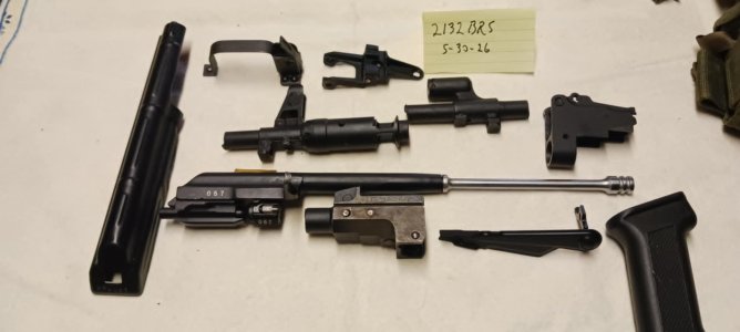 Bulgarian AK74 parts