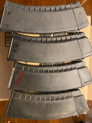 5.45 (21),(21),(10), and (10 magazine - 160$ shipped