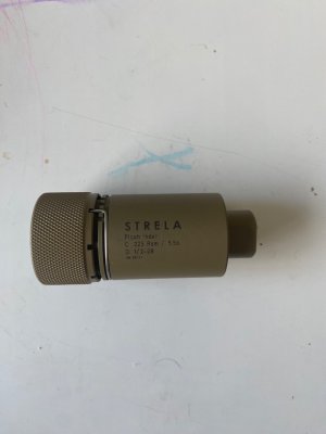 Strela 1-1/2x28 Flash hider