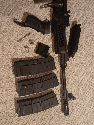 WTS SIG 556/ AR Polymer (orlite?) Mags, fab VZ58 Furniture