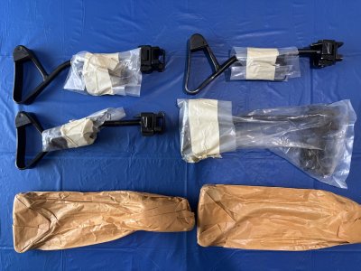 East German Crutch Folding Stocks & Hardware