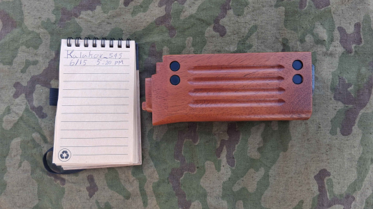 Galil ARM wooden handguard