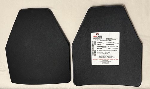 price drop Shotstop GT2 10x12 shooters cut plate pair