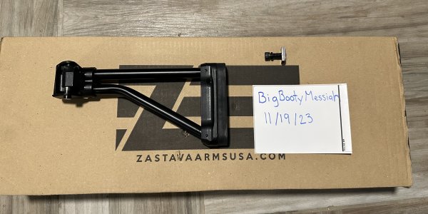 Zpap m92/85 Folding brace W/ buttpad