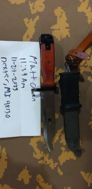 WTS: POLISH WZ.88 BAYONET IN GOOD CONDITION